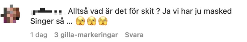 SVT:s Instagramkommentarer SVT:s Instagramkommentarer